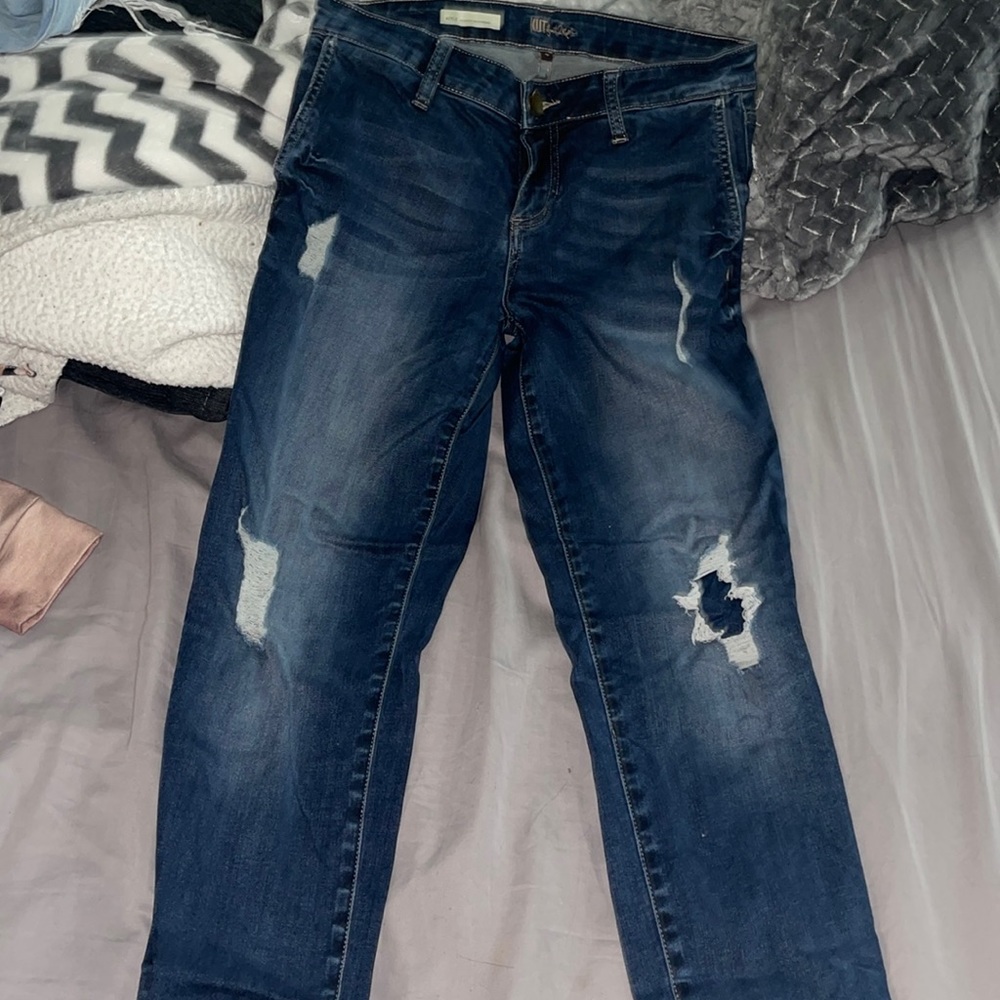 Kut The Kloth, dark blue, straight/boyfriend jeans